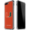 University of Miami Hurricanes Jersey iPhone 7/8 Plus Clear Case