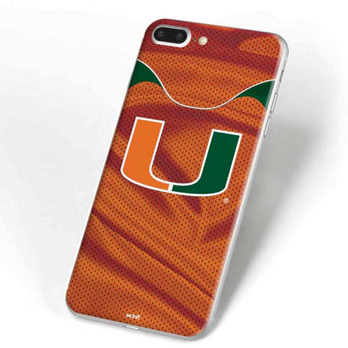 University of Miami Hurricanes Jersey iPhone 7 Plus Skin