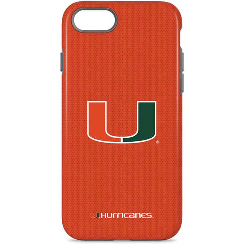 University of Miami Hurricanes Jersey iPhone 8 Pro Case