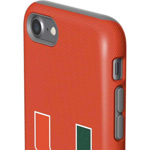 University of Miami Hurricanes Jersey iPhone SE (2nd & 3rd Gen) Pro Case