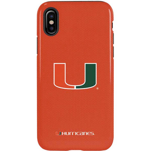 University of Miami Hurricanes Jersey iPhone X Pro Case