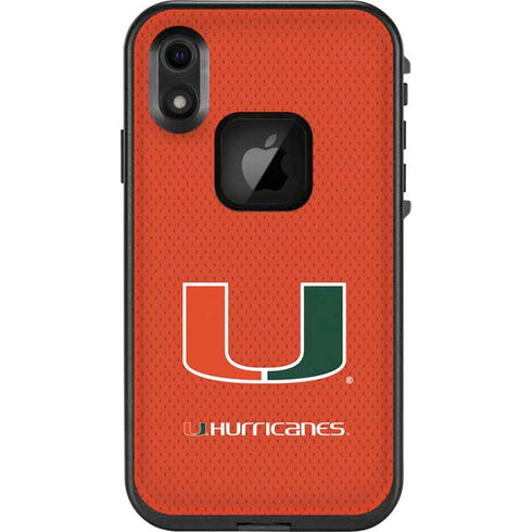 University of Miami Hurricanes Jersey LifeProof Fre iPhone Skin