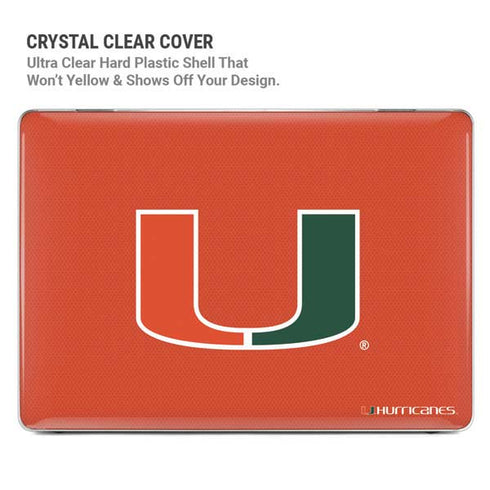 University of Miami Hurricanes Jersey MacBook Air 15in (2023-2025) Case plus Skin