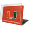 University of Miami Hurricanes Jersey MacBook Pro 13in (2020) Case plus Skin