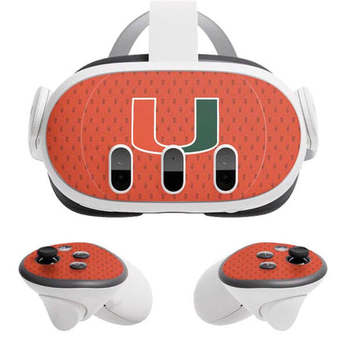 University of Miami Hurricanes Jersey Meta Quest 3 Skin