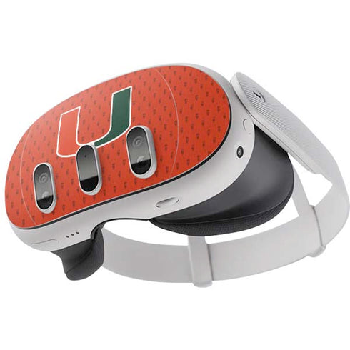 University of Miami Hurricanes Jersey Meta Quest 3 Skin