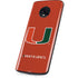 University of Miami Hurricanes Jersey Moto G6 Skin