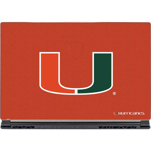 University of Miami Hurricanes Jersey MSI GS65 Stealth Laptop Skin