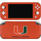 University of Miami Hurricanes Jersey Nintendo Switch Lite Skin