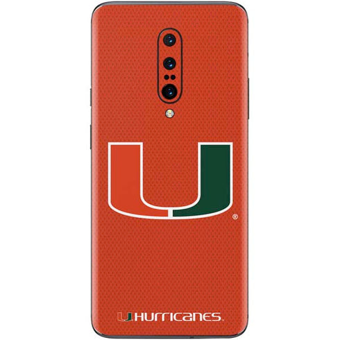 University of Miami Hurricanes Jersey OnePlus 7 Pro Skin