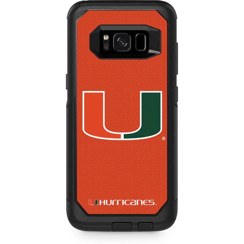 University of Miami Hurricanes Jersey Otterbox Commuter Galaxy Skin