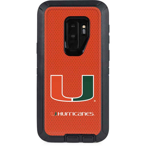 University of Miami Hurricanes Jersey Otterbox Defender Galaxy Skin