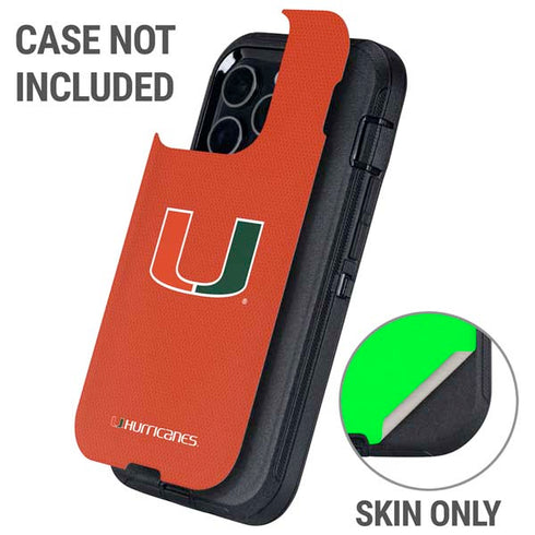 University of Miami Hurricanes Jersey Otterbox Defender iPhone Skin