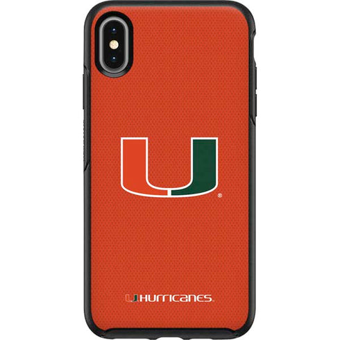 University of Miami Hurricanes Jersey Otterbox Symmetry iPhone Skin