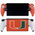 University of Miami Hurricanes Jersey PlayStation Portal Remote Player Skin