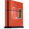 University of Miami Hurricanes Jersey PS4 Console Skin