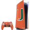 University of Miami Hurricanes Jersey PS5 Bundle Skin