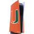 University of Miami Hurricanes Jersey PS5 Console Skin