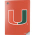 University of Miami Hurricanes Jersey PS5 Digital Edition Console Skin