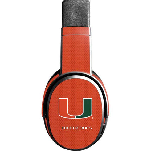 University of Miami Hurricanes Jersey Skullcandy Crusher Wireless Skin
