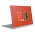 University of Miami Hurricanes Jersey Surface Book 2 13.5in Skin