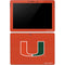 University of Miami Hurricanes Jersey Surface Go Skin