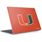 University of Miami Hurricanes Jersey Surface Laptop 2 Skin