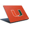 University of Miami Hurricanes Jersey Surface Laptop Skin