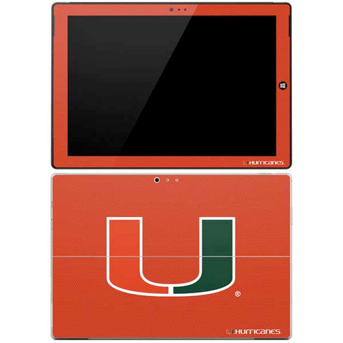 University of Miami Hurricanes Jersey Surface Pro 3 Skin