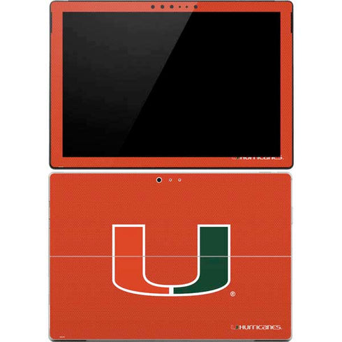 University of Miami Hurricanes Jersey Surface Pro 4 Skin