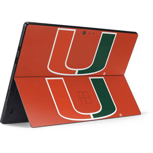University of Miami Hurricanes Jersey Surface Pro 6 Skin