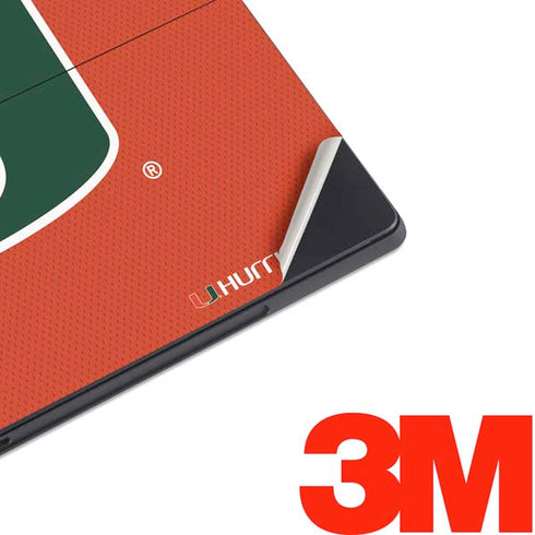 University of Miami Hurricanes Jersey Surface Pro 6 Skin