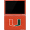 University of Miami Hurricanes Jersey Surface Pro 7 Skin