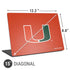 University of Miami Hurricanes Jersey Universal Laptop 15in (12.2 x 8.8in) Skin