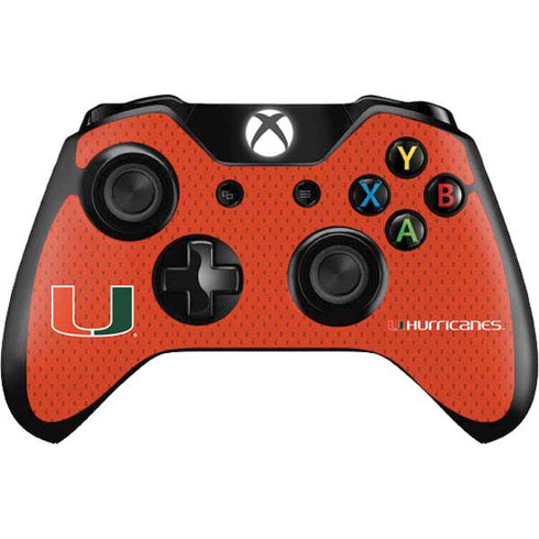 University of Miami Hurricanes Jersey Xbox One Controller Skin