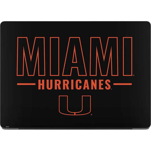 University of Miami Hurricanes MacBook Pro 14in (2021-24) Skin