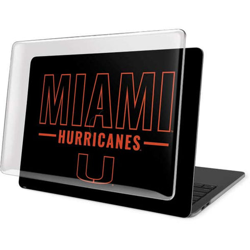 University of Miami Hurricanes MacBook Pro 16in (2019-20) Case plus Skin