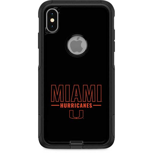 University of Miami Hurricanes Otterbox Commuter iPhone Skin