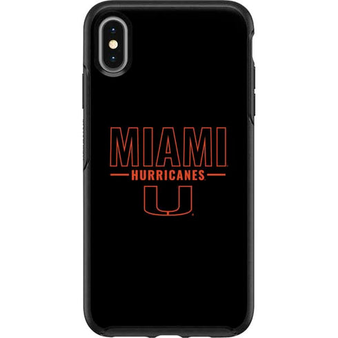 University of Miami Hurricanes Otterbox Symmetry iPhone Skin