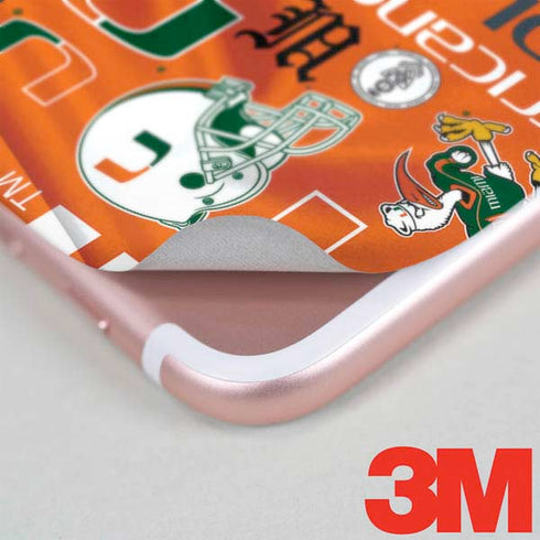University of Miami Hurricanes Flag iPhone 7 Skin