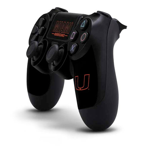 University of Miami Hurricanes PS4 Controller Skin