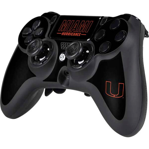 University of Miami Hurricanes PS4/PC SCUF Impact Controller Skin
