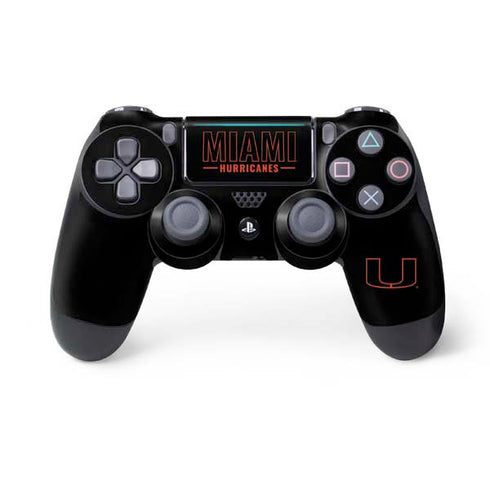 University of Miami Hurricanes PS4 Pro/Slim Controller Skin