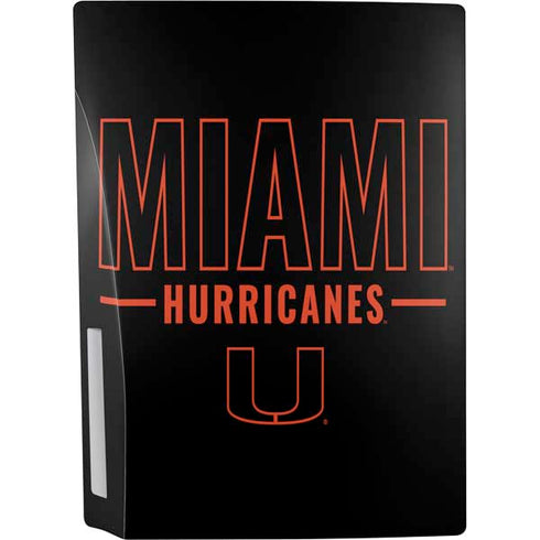 University of Miami Hurricanes PS5 Bundle Skin