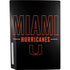 University of Miami Hurricanes PS5 Console Skin