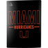 University of Miami Hurricanes PS5 Digital Edition Console Skin