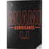 University of Miami Hurricanes PS5 Digital Edition Console Skin
