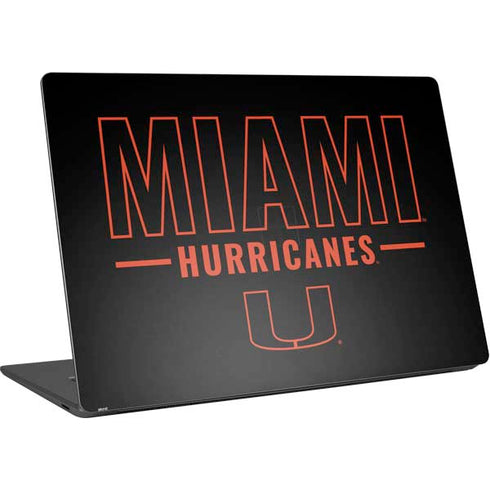 University of Miami Hurricanes Surface Laptop 4 15in Skin
