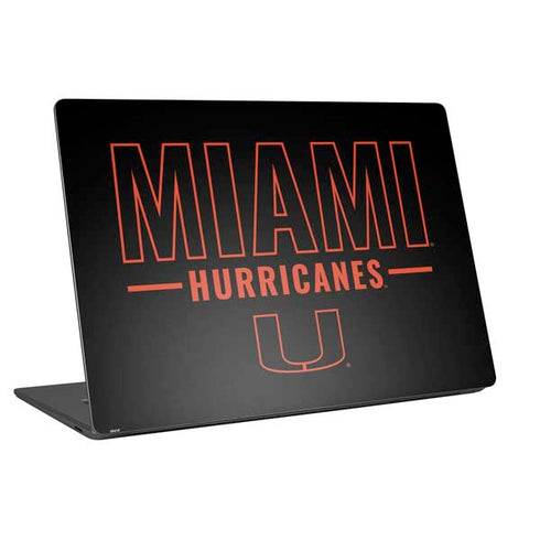 University of Miami Hurricanes Universal Laptop 12in (9.8 x 6.8in) Skin