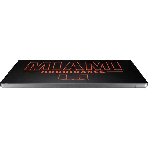 University of Miami Hurricanes Universal Laptop 12in (9.8 x 6.8in) Skin